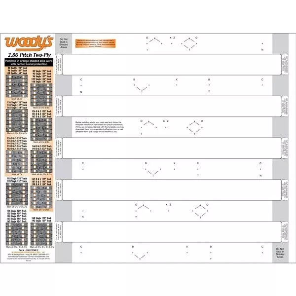 Woody’s 286T Template