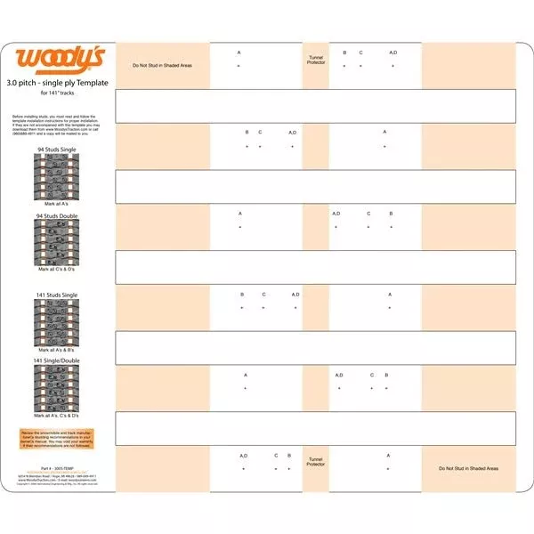 Woody’s 300S Template