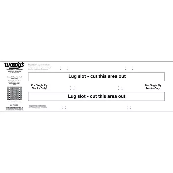 Woody’s Bearcat 154 Template