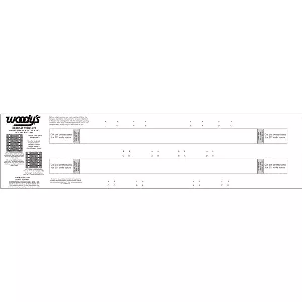 Woody’s Bearcat Template