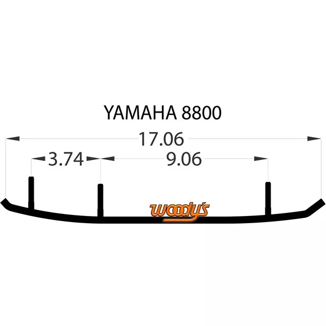 Woodys ACE Carbide Wear Bars