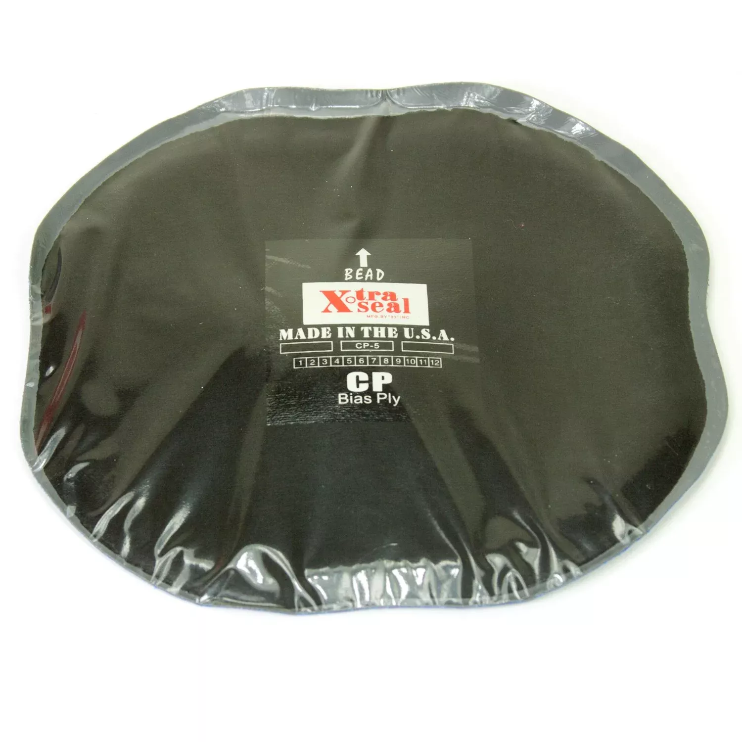 Xtra Seal 11-455 6-1/2″ Square Bias Ply Tire Patch 4-Ply – Box of 10