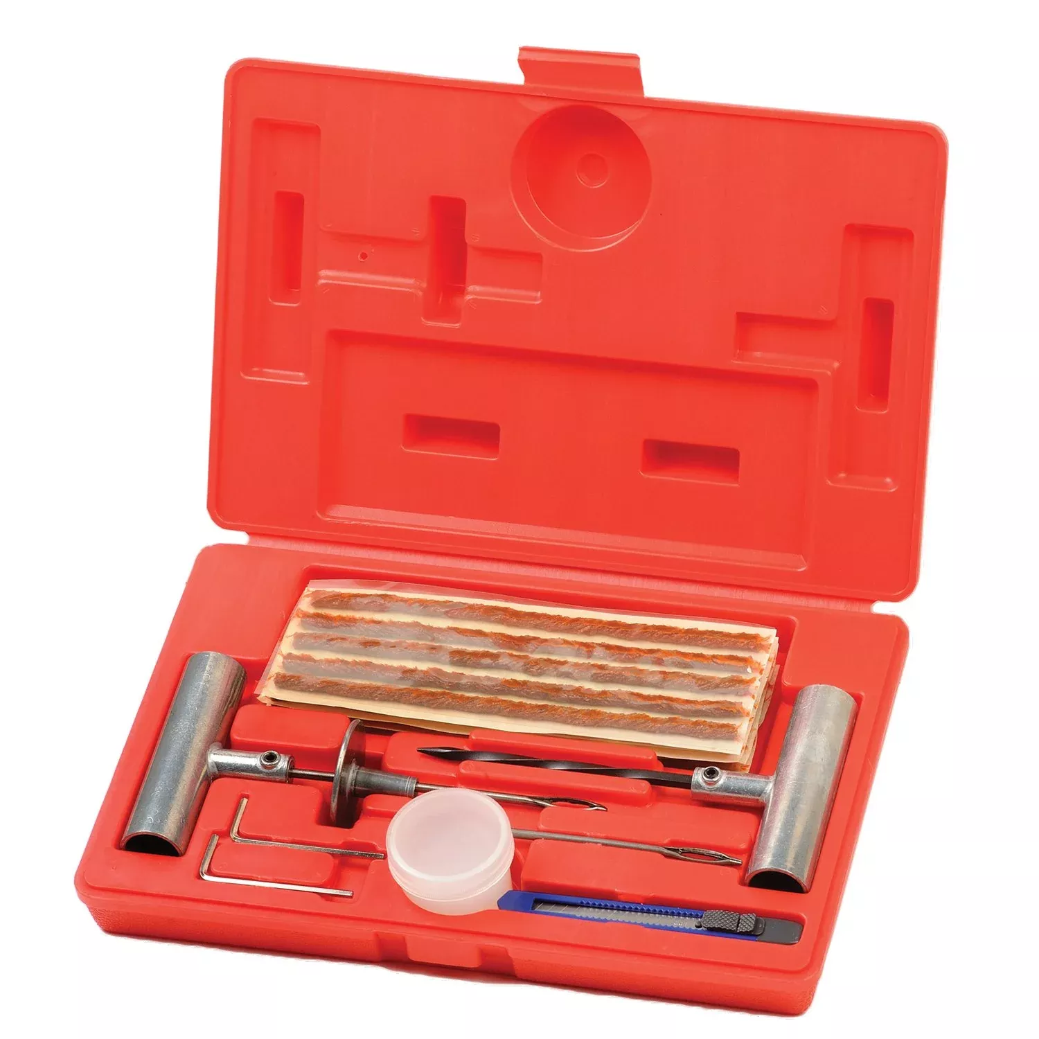 Xtra Seal 12-357 Heavy Duty Tire Repair Kit with 8″ Strings & Tools