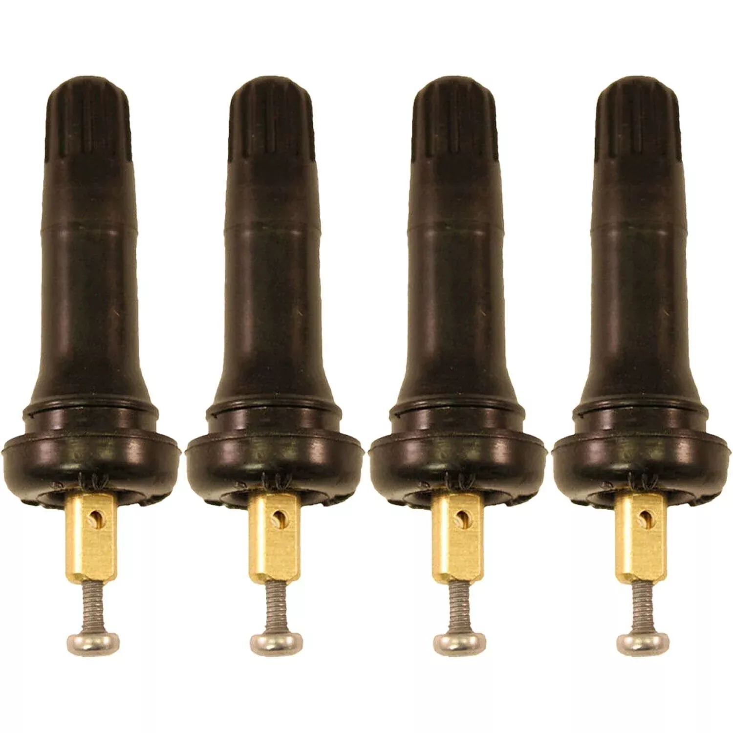Xtra-Seal 17-20008 TPMS Rubber Snap-in Valve Stem for GM Pack of 4