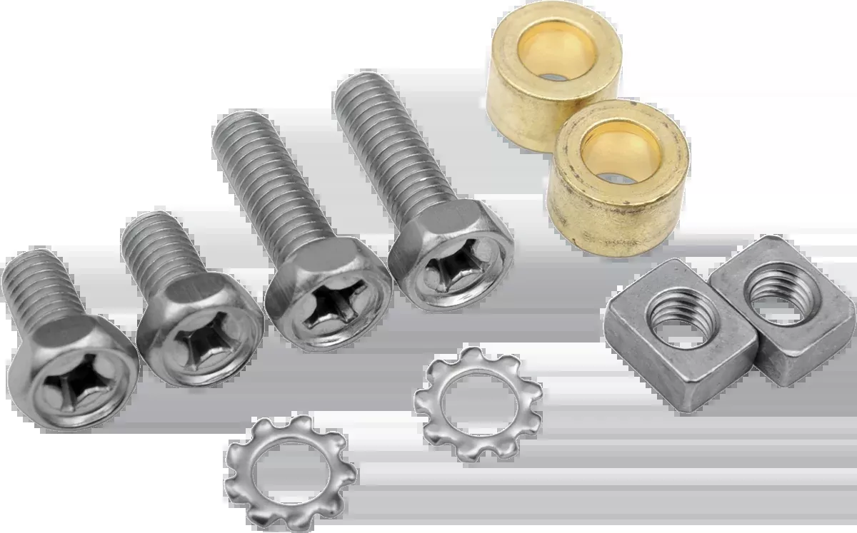 Yuasa Universal Motorcycle 6mm x 12mm Bolt & Nut Battery Terminal Adapter Kit
