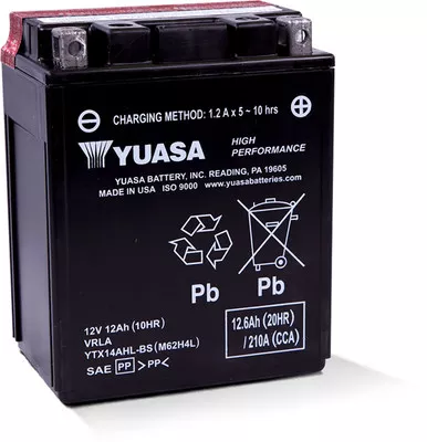 Yuasa YTX14AHL-BS Battery