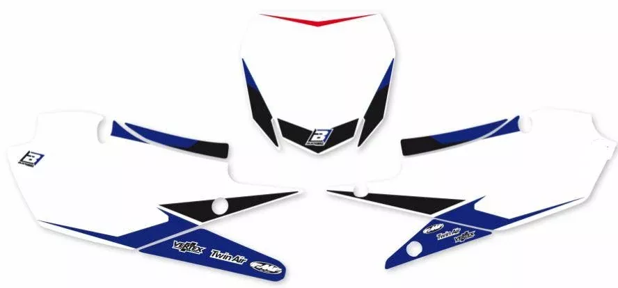 YZ 125/250 YAMAHA PRE CUT, BLACKBIRD 6212N, NUMBER BOARD BACKGROUNDS