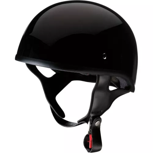 Z1R CC Beanie Half Helmet – Gloss Black