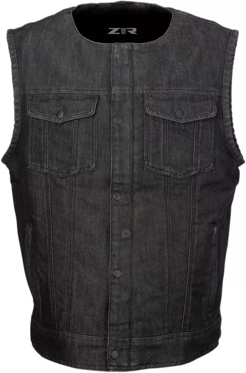 Z1R Ganja Mens Denim Vest
